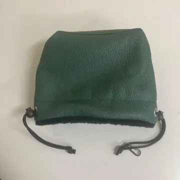 [ 한정품 ] 이탈리아제 슈링크 가죽을 사용한 아이언 커버 그린