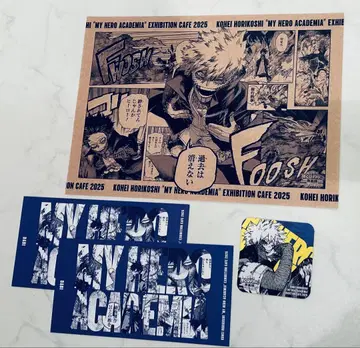 히로아카 원화전 카페 다비 런천매트 엽서 코스터