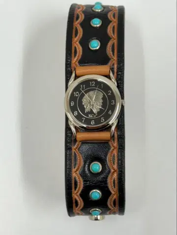 KC's 카빙 벨트 터콰이즈 포함 미사용 새상품