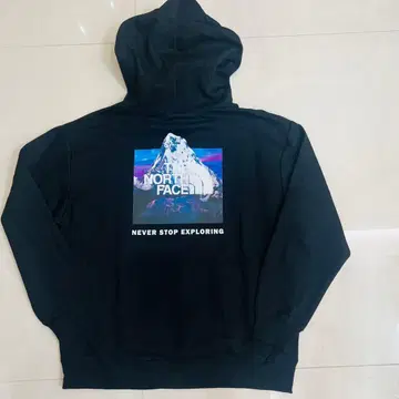 미사용 새상품 THE NORTHFACE 남성용 후드 맨투맨 2XL 블랙