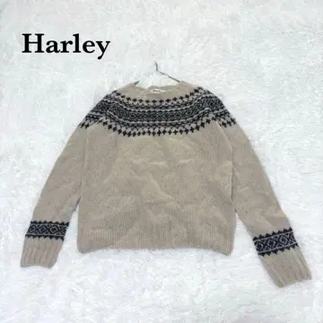 [ 할리 오브 스코틀랜드 ] 영국제 노르딕 무늬 스웨터 페어아일 니트