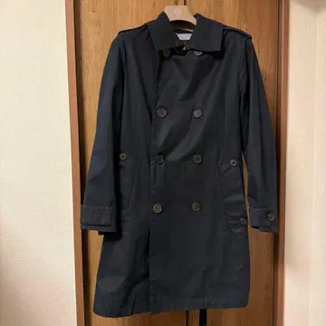 MACKINTOSH 네이비 트렌치코트 38