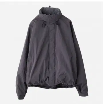 yoke military padded jacket dusty navy