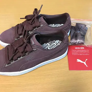 PUMA 푸마 스웨이드 스니커즈 23cm 리본 포함