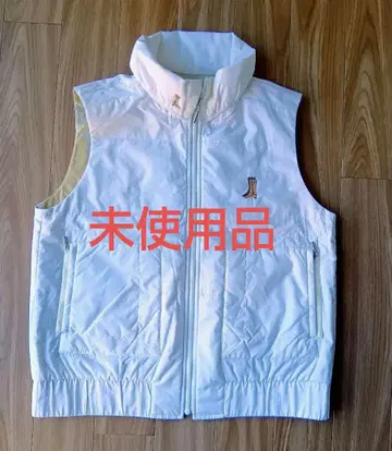 [ 미사용품 ] LAURA-FIUME 다운 여성용 베스트 40 화이트