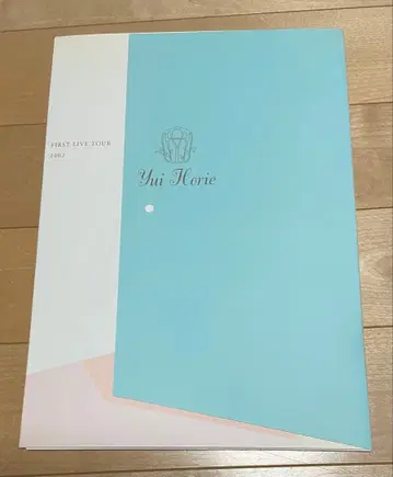Yui Horie FIRST LIVE TOUR 2002 사진집