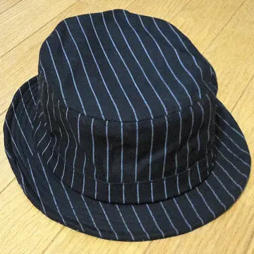 버킷햇 블랙 프리 사이즈 스트라이프 모양 기억