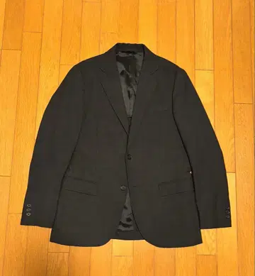 무인양품 다크 그레이 테일러드 자켓 울