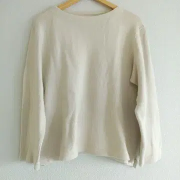 nestRob CONFECT 트위스트 더블 페이스 보트넥 풀오버