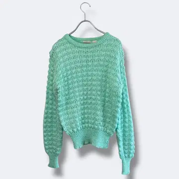 3점 10,000엔 빈티지 구제 의류 도매 레트로 샤베트 컬러 니트