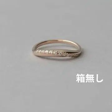 비쥬 크레센트 문 링 에테 핑크 골드 ete 11호