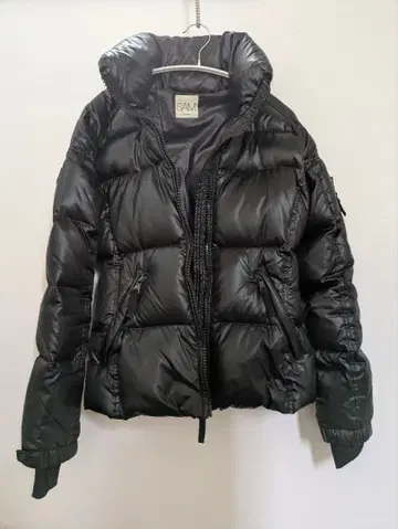[ 새상품급 ] SAM NEW YORK 블랙 다운 자켓 S 사이즈