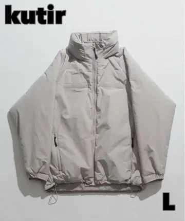 kutir 충전솜 스탠드넥 밀리터리 블루종