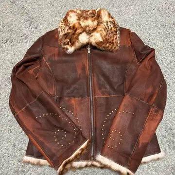 그런지 퍼 자켓