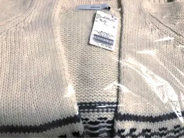 택 포함 새상품 FRAMeWORK 자카드 가디건