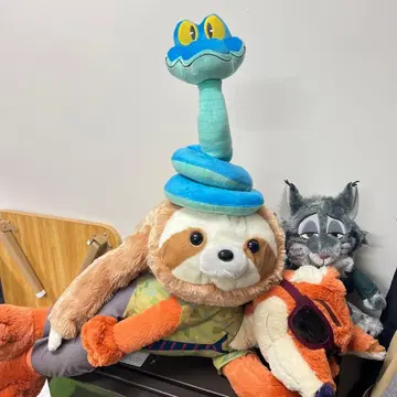 주토피아2 봉제 인형 4개 세트