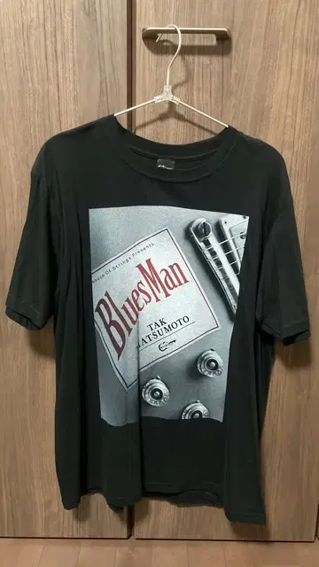 마츠모토 타카히로 BluesMan T셔츠 블랙