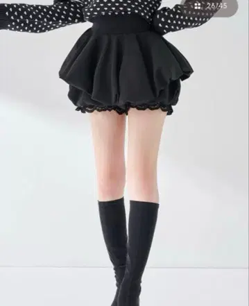 [ 미사용 새상품 ] Darich 볼륨 벌룬 미니 스커트 프리