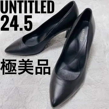 언타이틀 펌프스 포멀 핑힐 스틸레토 블랙