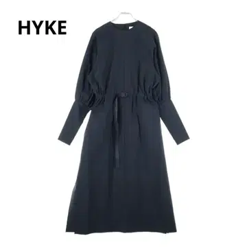 HYKE 21AW Carefree BALOON SLEEVE DRESS