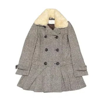 리즈리사 롱 코트 퍼