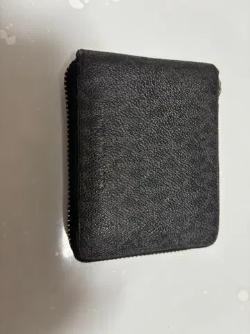 블랙 접이식 지갑 합성 피혁 마이클코어스