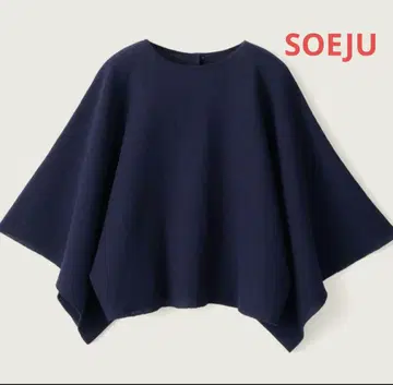 SOEJU 소주 2WAY 케이프 스타일 니트