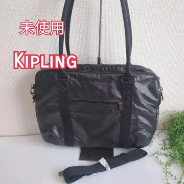 미사용 택 포함 KIPLING (키플링) 숄더 포함 3층 비즈니스