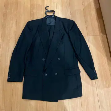 블랙 포멀 남성용 수트