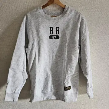 Blue blue 맨투맨 그레이 남성용 S