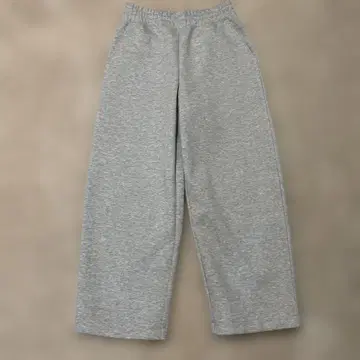 UNIQLO 유니클로 맨투맨 와이드 팬츠 그레이 S 사이즈
