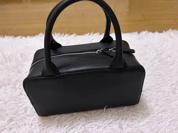 BEAUTY&YOUTH 스퀘어 보스턴 백 천연 가죽 미사용 새상품