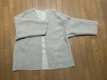 플리스 자켓 포켓 부착