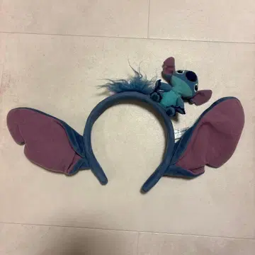 스티치 귀 달린 머리띠