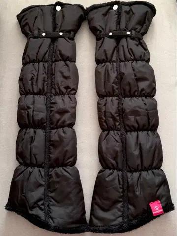 마리끌레르 충전솜 레그 워머 방한 골프웨어 속기모