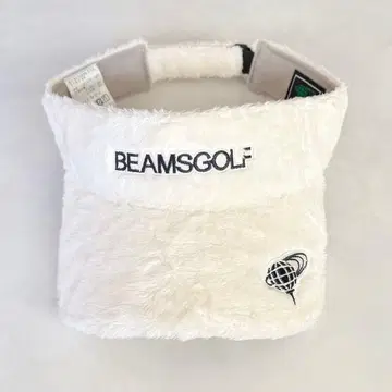 BEAMS 빔즈 골프 보아 바이저 화이트