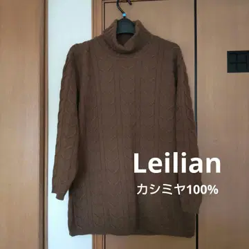 Leilian 캐시미어 100% 니트