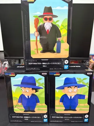 프라이스 손오공 크리링 무천도사 3체 세트