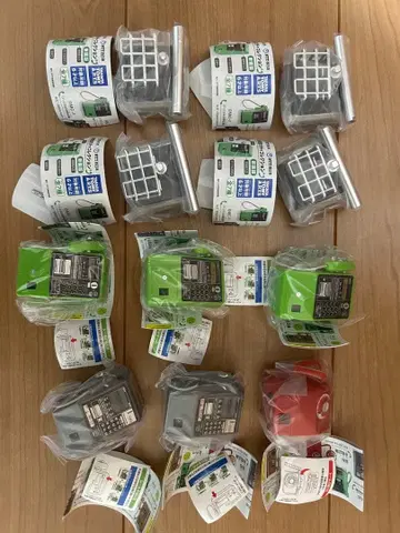 타카라토미 캡슐 토이 가챠 공중전화, 전화 스탠드 10개