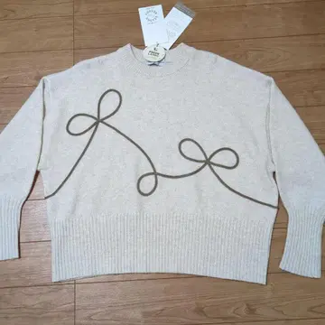 시마무라 시즌리즈 라무코드 자수 프리미엄 라무 니트