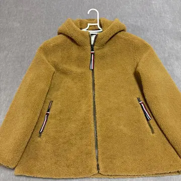 타미힐피거 TOMMY HILFIGER 백 로고 플리스 자켓