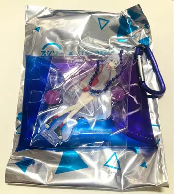 프로세카 스시로 콜라보 요이사키 카나데 멀티 파우치 아크릴 스탠드 키링