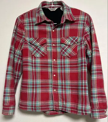 파이브 브라더 퀼팅 플란넬 셔츠 L 사이즈