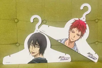 쿠로코의 농구 하나미야 마코토 x 아카시 세이쥬로 행거 2개 세트