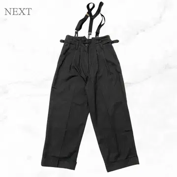 [ 신상품 ] 캐주얼 기믹 테이퍼드 팬츠 스트라이프 우먼 프리