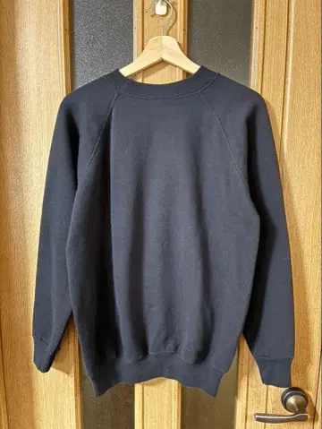 새상품급 90s Hanes 헤인즈 블랭크 맨투맨 블랙 M 사이즈