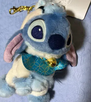 디즈니 경자년 소 스티치 봉제 인형 키링 키체인 설날