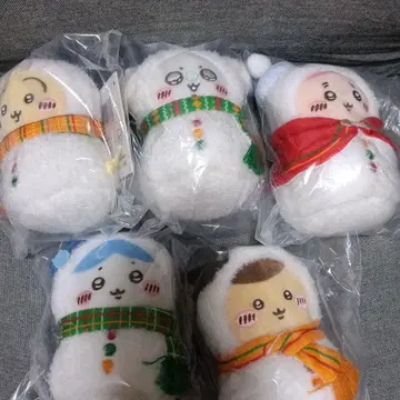 치이카와 에니마이 복권 E상 마스코트 5개 세트