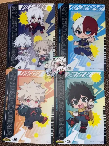 나의 히어로 아카데미아 쿠라스시 멀티 시트 4종 덤 포함