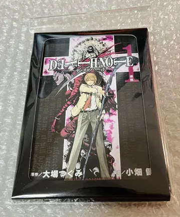 데스노트 전시회 프레임 포함 엽서 세트 야가미 라이토 L 미사 네아 멜로